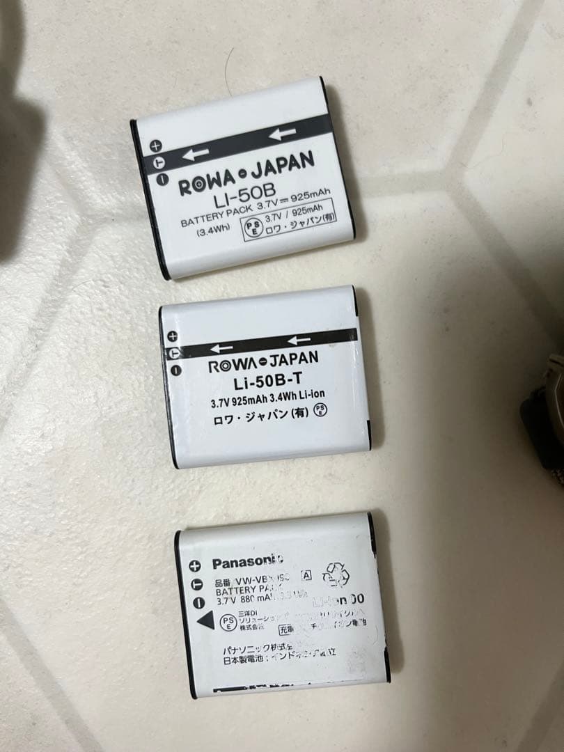 防水　Panasonic デジタルムービーカメラ　HX-WA30 説明書　付属品