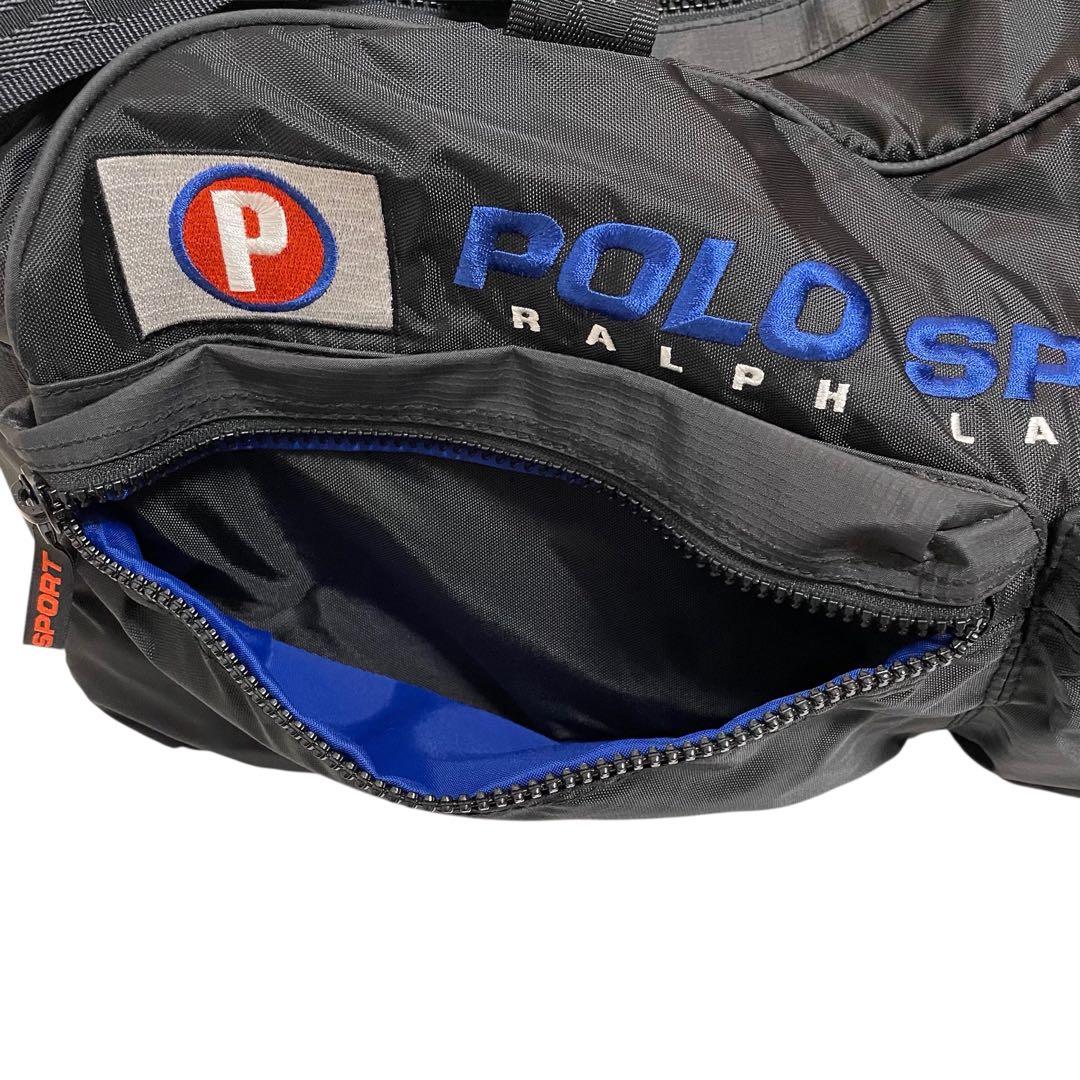 美品✨POLO SPORT ポロスポーツ ボストンバッグ 旅行バッグ 黒