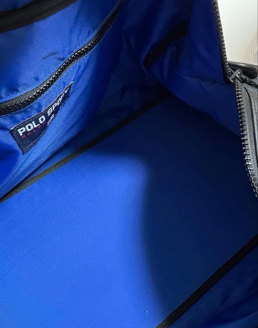 美品✨POLO SPORT ポロスポーツ ボストンバッグ 旅行バッグ 黒