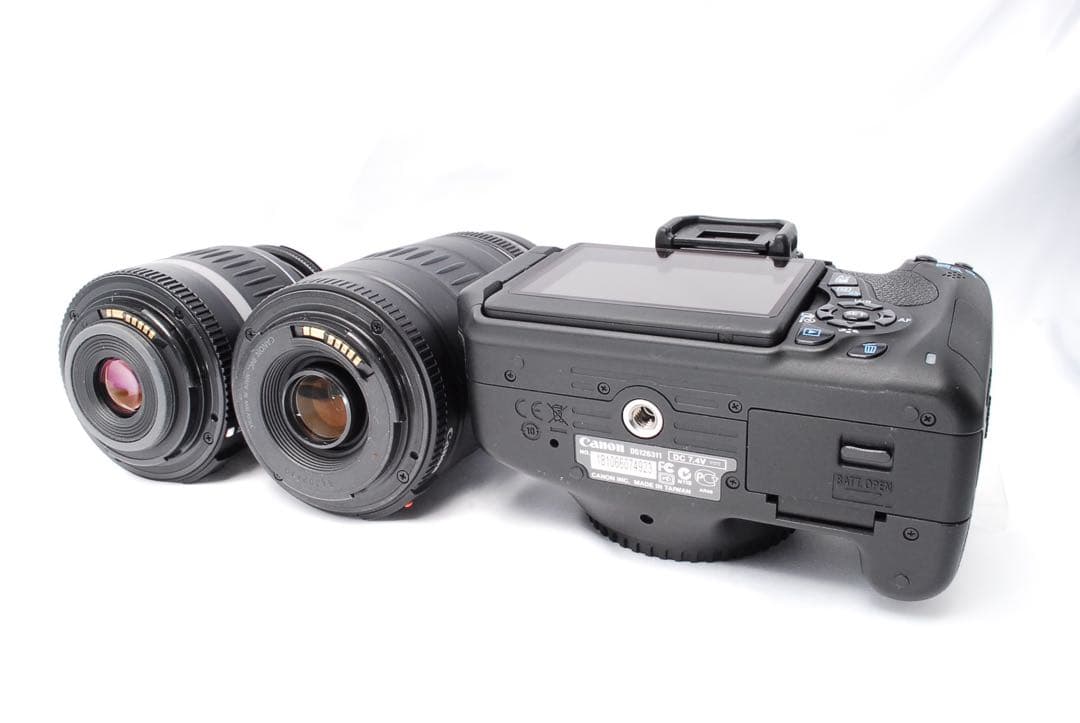 Canon kiss X5 一眼レフ☆望遠付きWレンズ☆おまけ付きですぐ使える☆