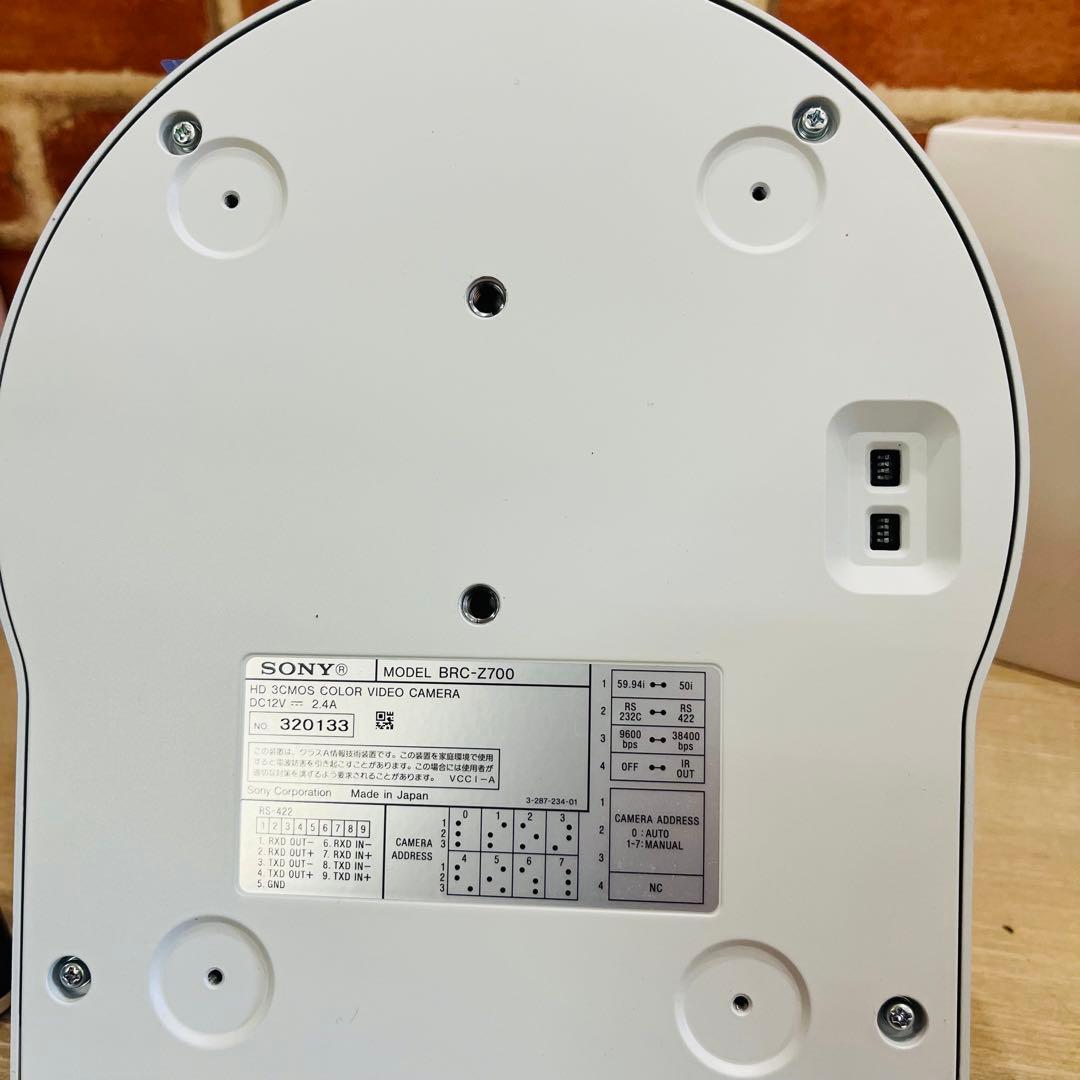 K3335【SONY】 BRC-Z700 旋回型HDカラービデオカメラ