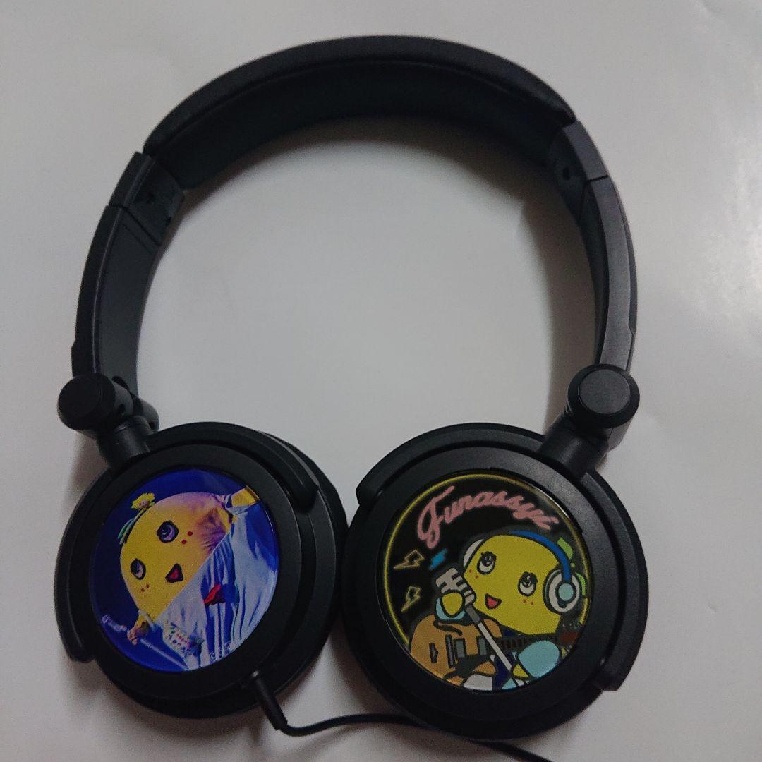 【レア】ふなっしー ヘッドホン（ブラック）