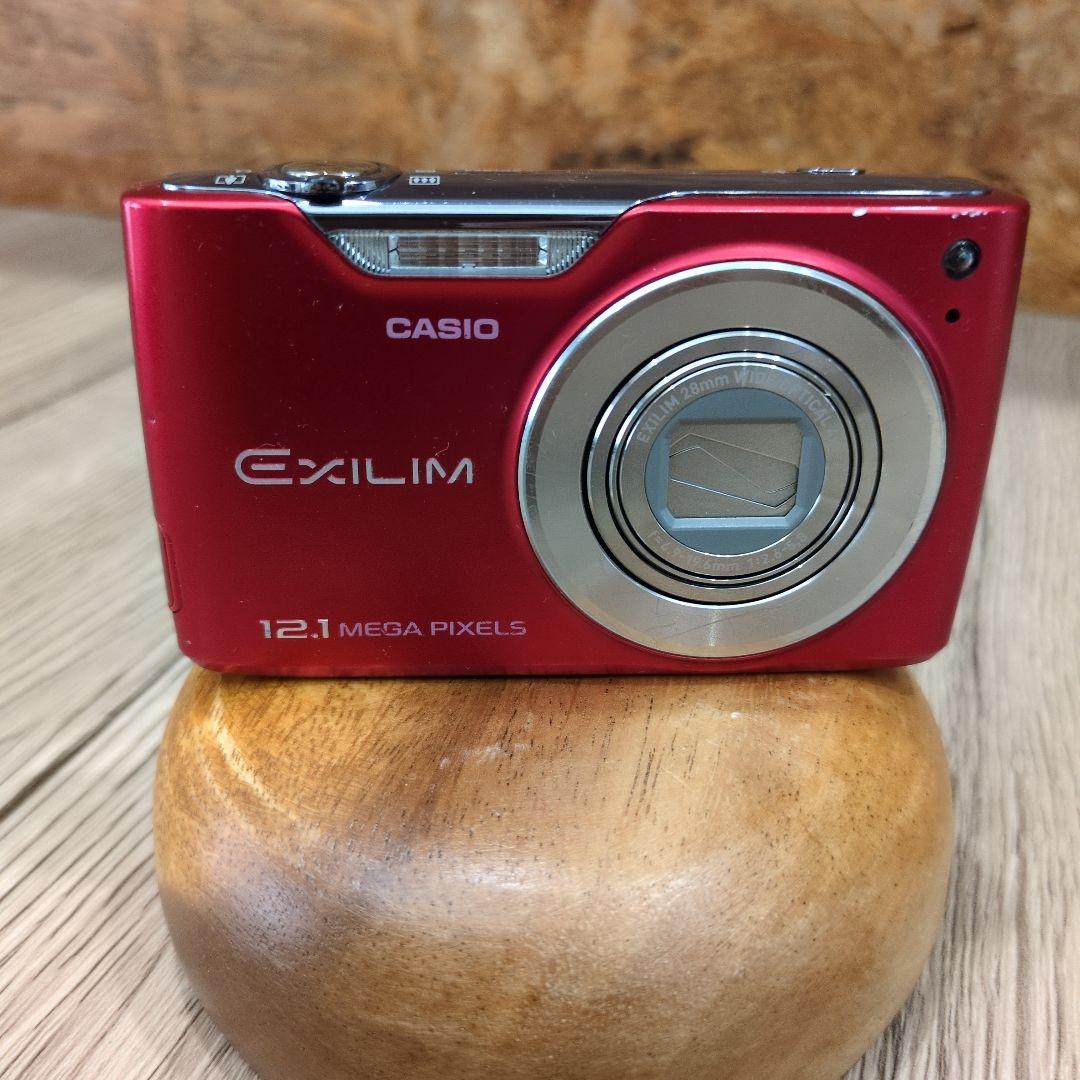 CASIO EXILIM 12.1メガピクセル レッドEX-Z450