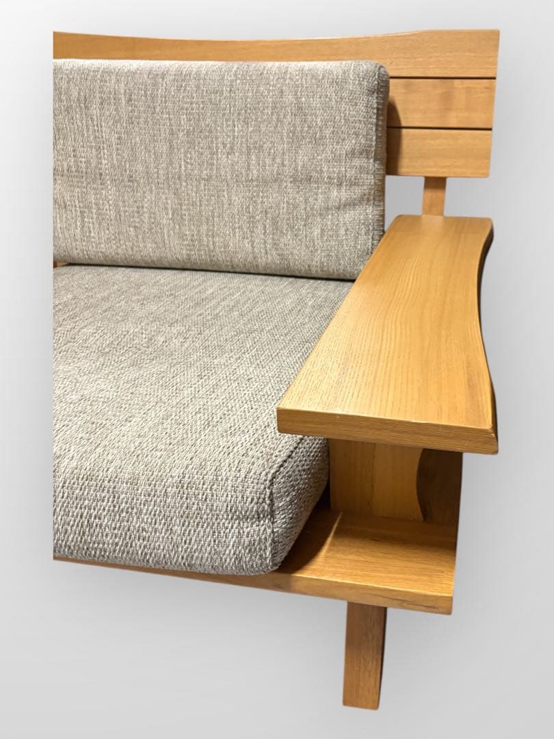 ニトリ　アカツキ　1人掛け　木製