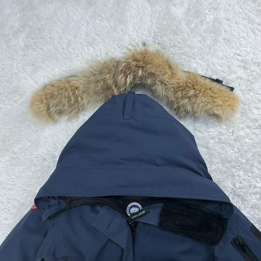5632【人気カラー】カナダグース☆ファー付きダウンジャケット ラブラドール