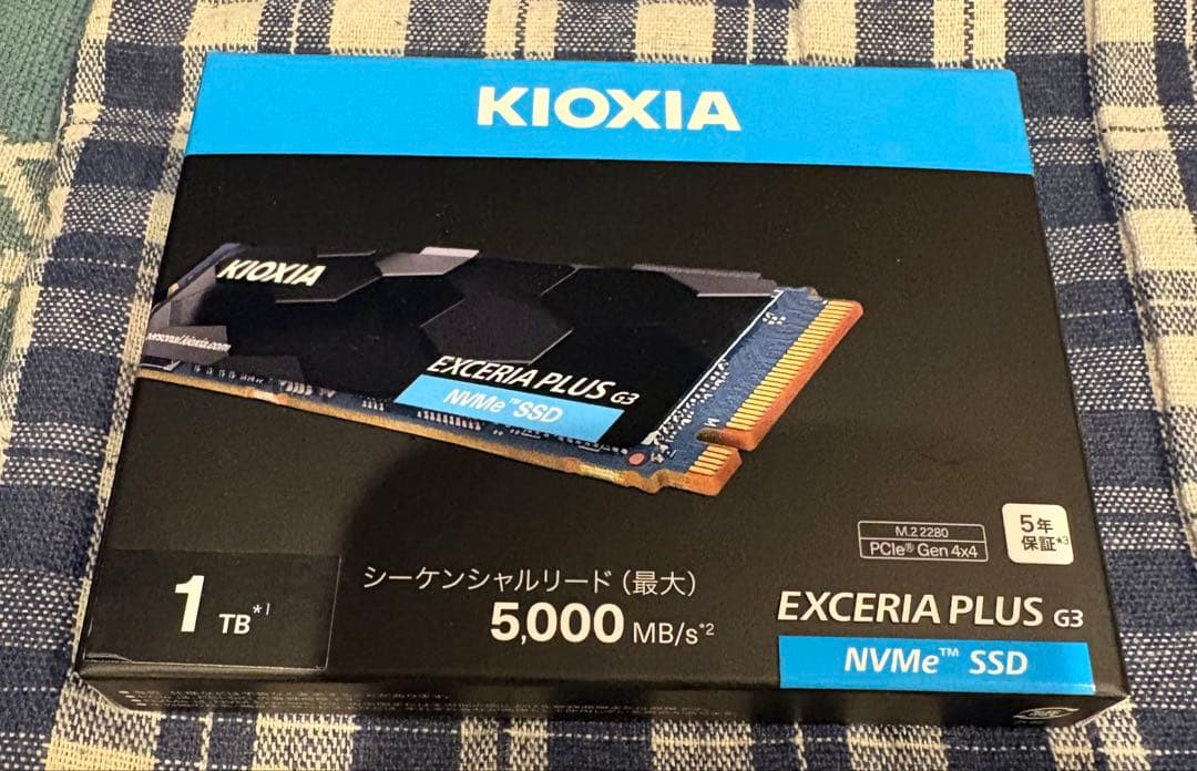 KIOXIA キオクシア EXCERIA PLUS G3 1TB SSD