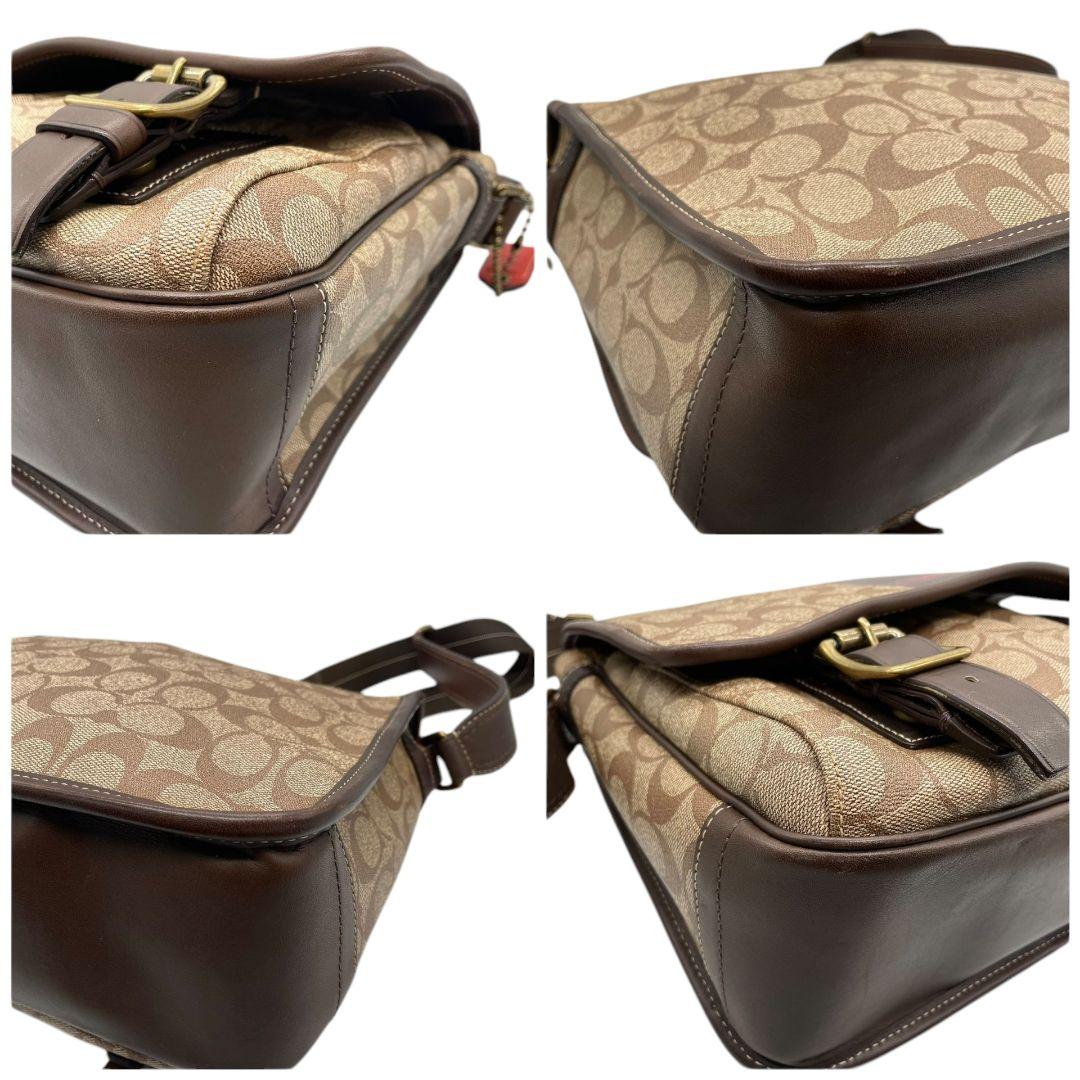 コーチ　ショルダーバッグ　シグネチャー　COACH　メッセンジャーバッグ　u2