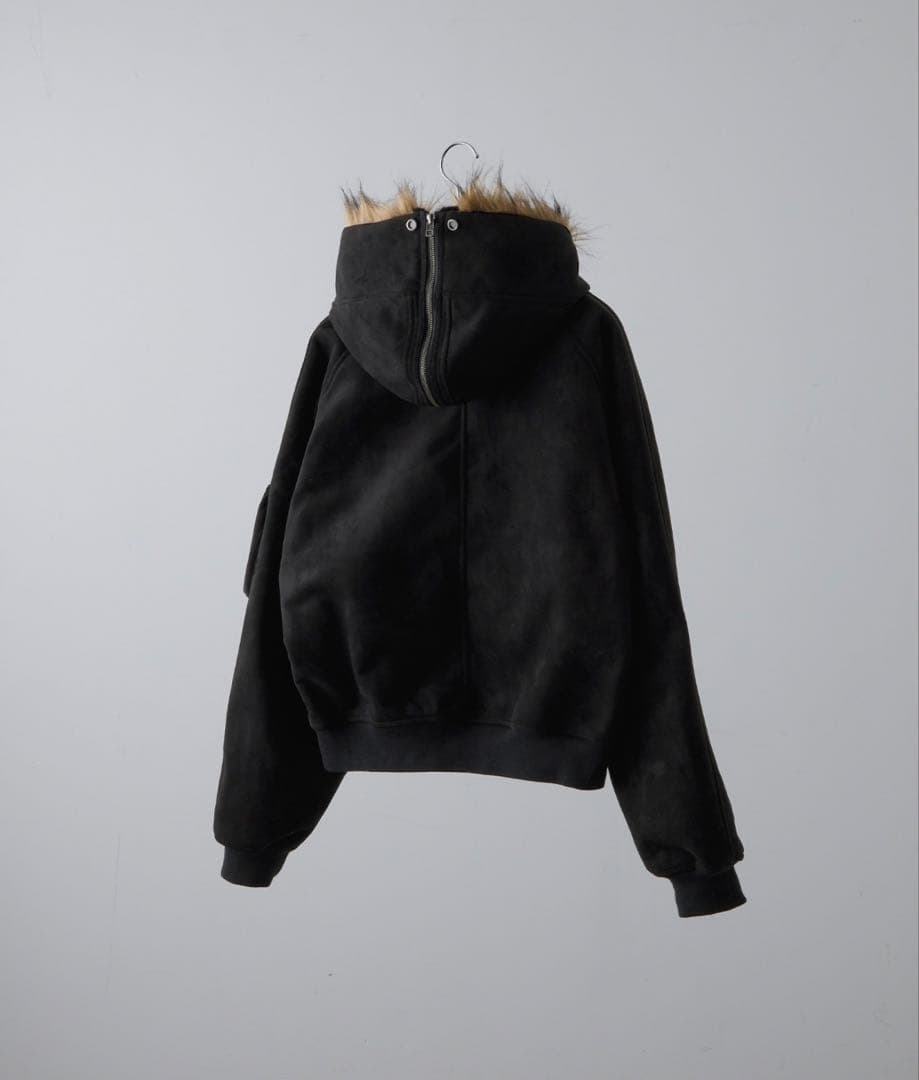 CLEL ファイヤーマン テックフェードN-2Bフライトジャケット ブラック