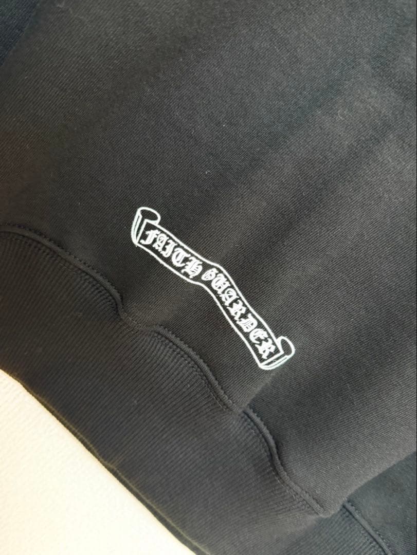 クロムハーツ　ブラック スウェット トレーナー