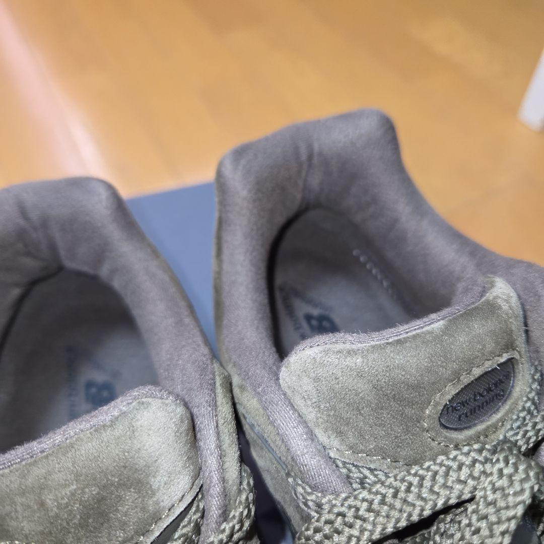 New Balance ml2002rm スエード スニーカー オリーブ