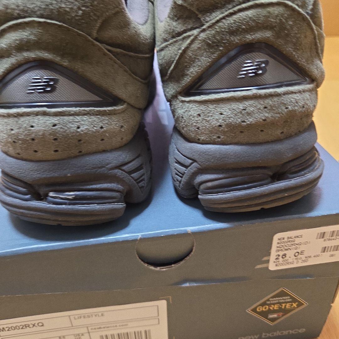 New Balance ml2002rm スエード スニーカー オリーブ