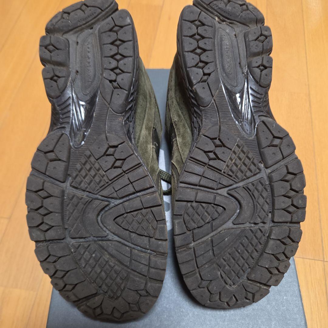 New Balance ml2002rm スエード スニーカー オリーブ