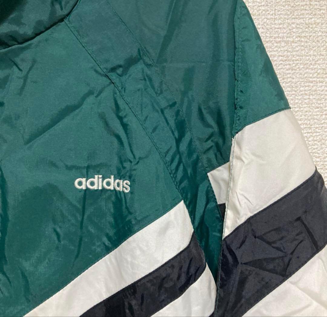 adidas 万国旗タグ ナイロンジャケット 人気カラー L