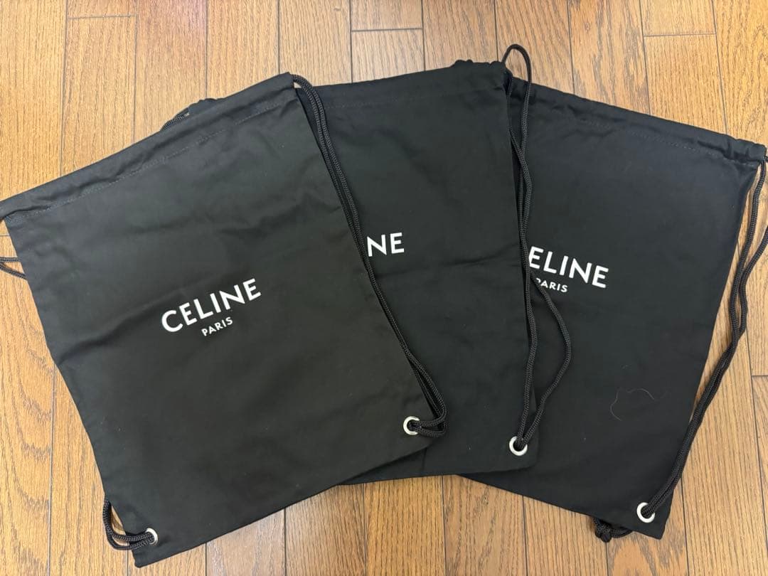 CELINE セリーヌ ナップサック3枚セットエコバッグ小非売品