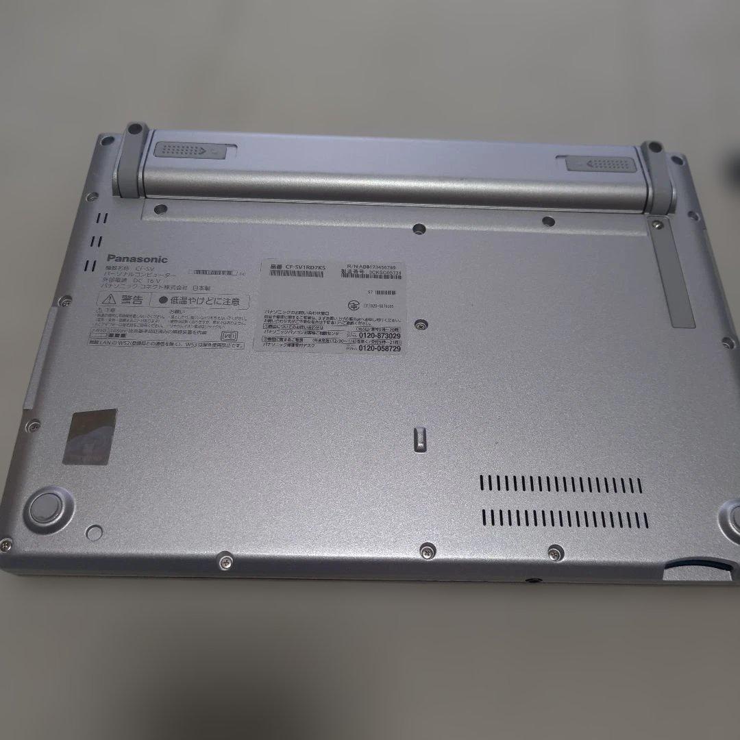 レッツノート　CF-SV1 第11世代 Windows 11 使用時間 610h