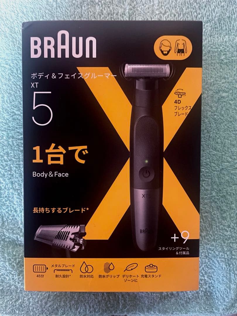 BRAUN ブラウン ボディ＆フェイスグルーマーPRO X XT5300