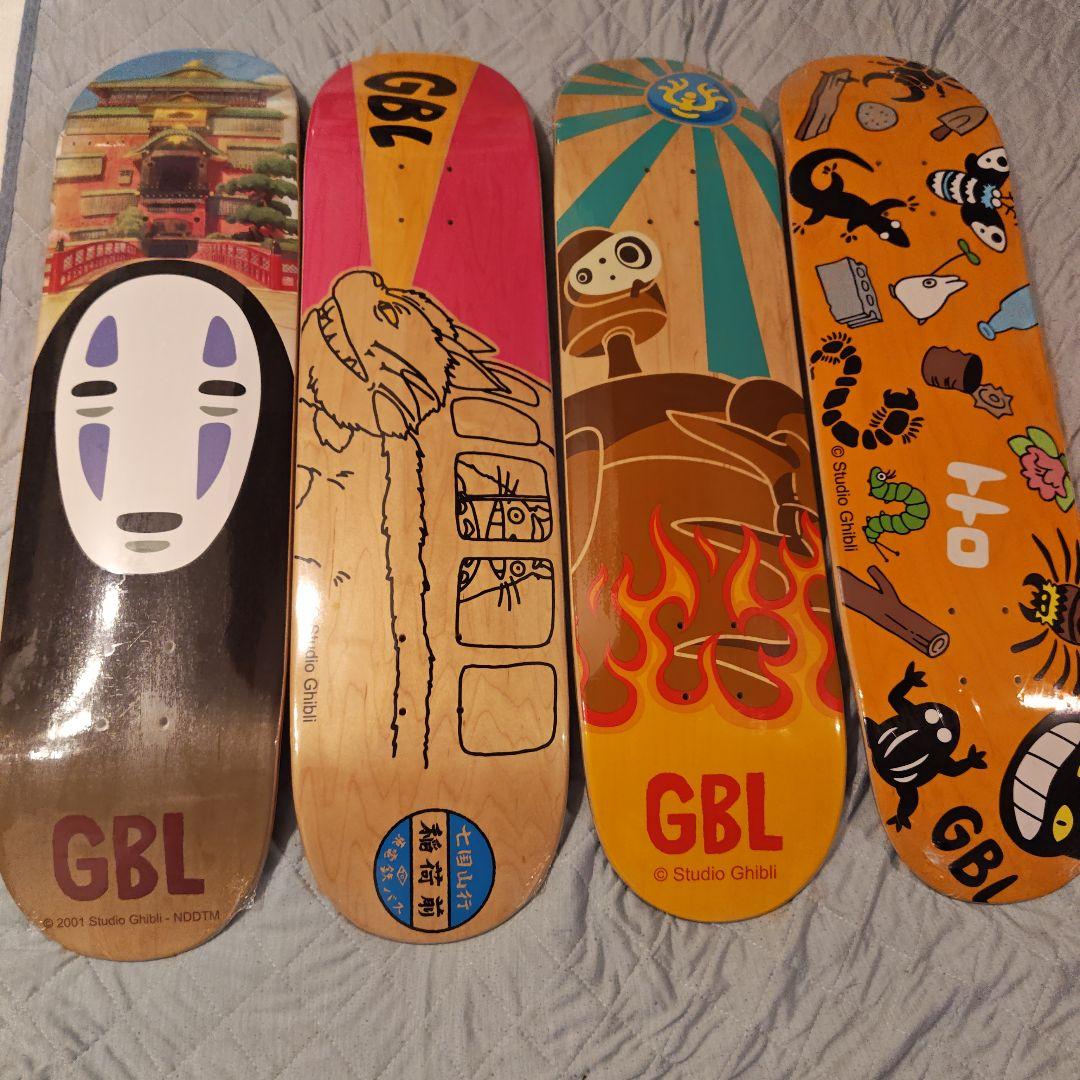 【未開封】スタジオジブリ スケートボードデッキセット