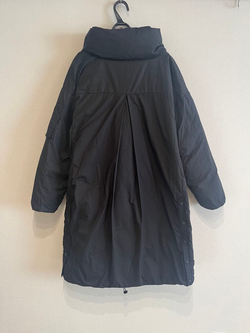 【ジェン】LASUD ダウンアウター ダウンジャケットブラック