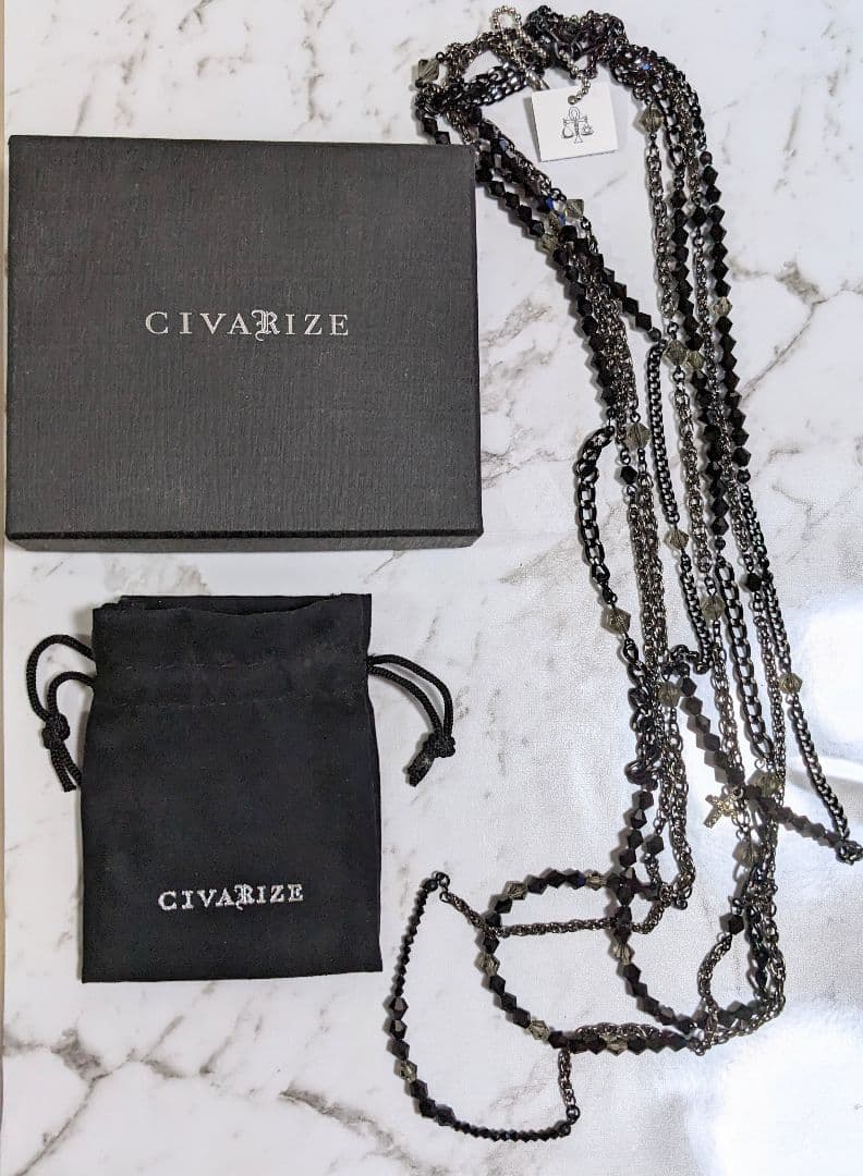 アクセサリー Japanese label brand CIVARIZE 4 necklace