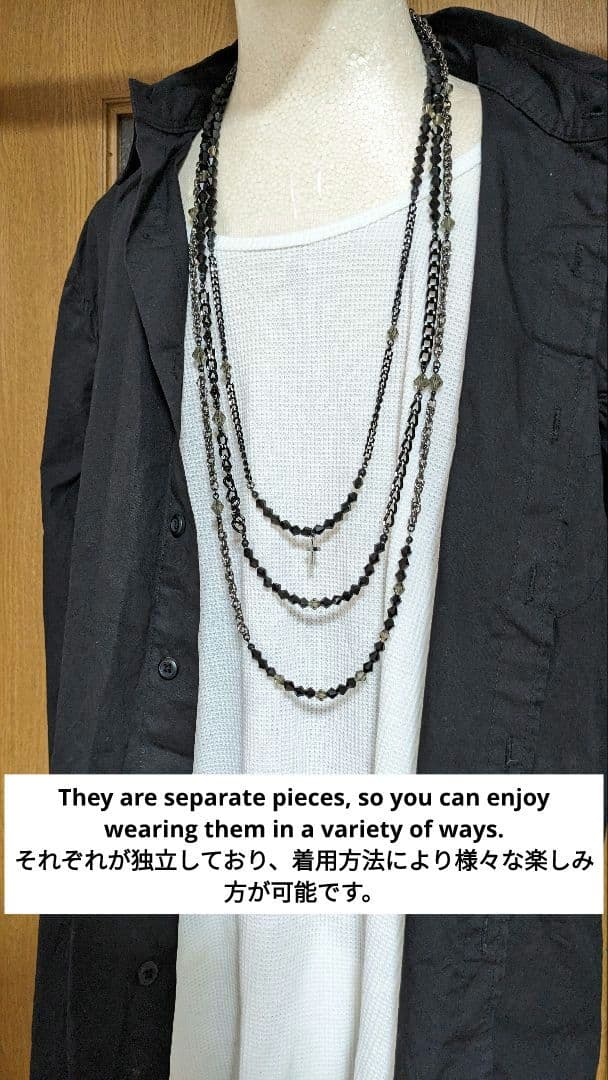 アクセサリー Japanese label brand CIVARIZE 4 necklace