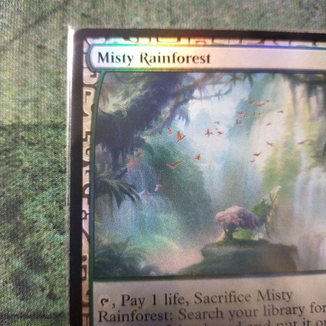 MTG 霧深い雨林 英語 Foil　マスターピース　EXP