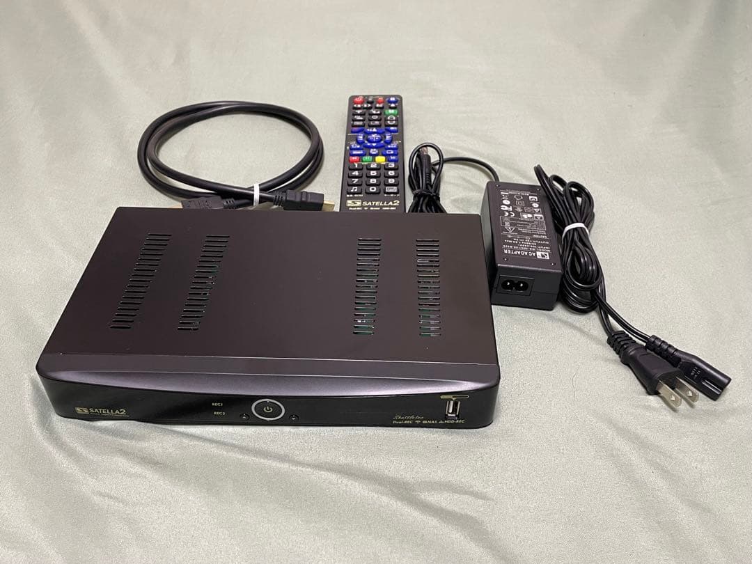 視聴・録画・再生OK　サテラ2 　SATELLA2　Wifiドングル無し