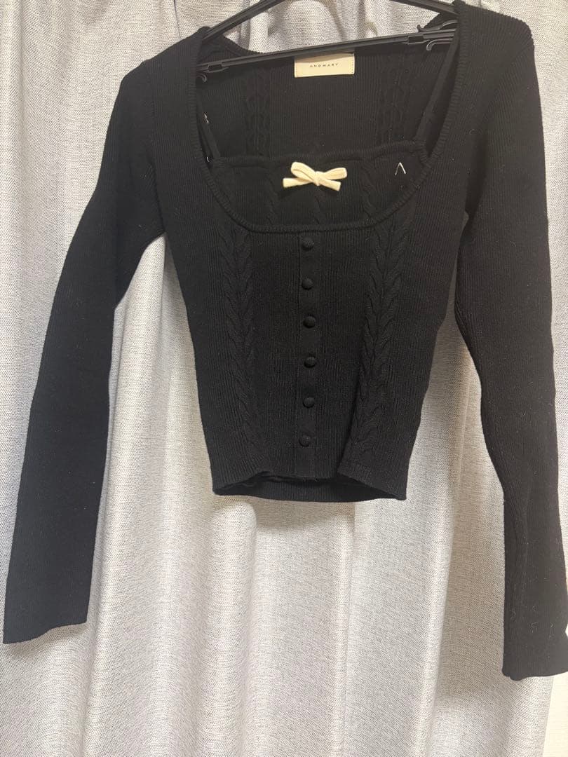 トップス ANDMARY Sharon ribbon tops