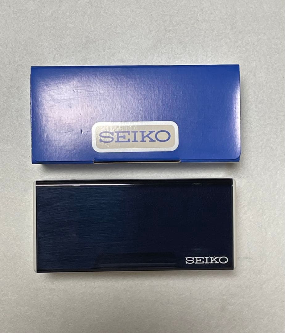 未使用品　セイコー　セカンドダイバー用　専用ボックス、外紙箱付き
