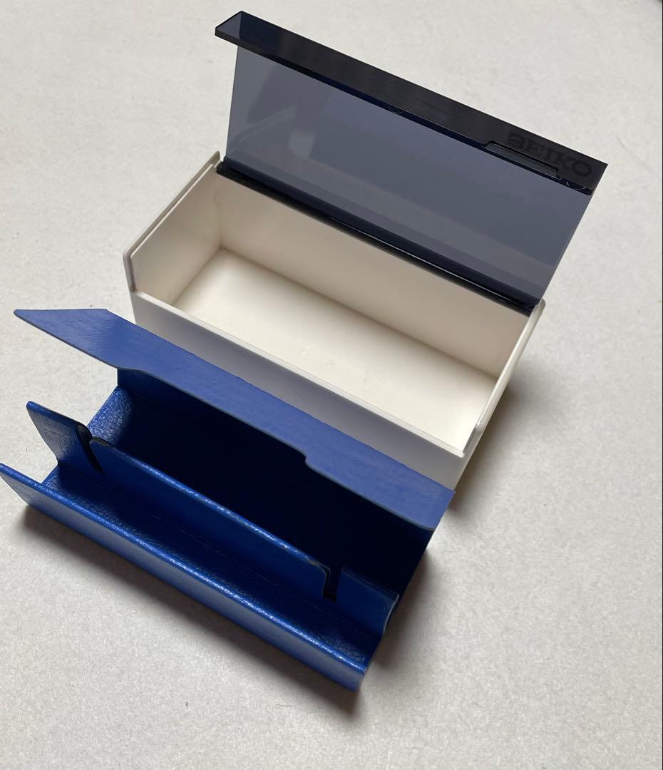 未使用品　セイコー　セカンドダイバー用　専用ボックス、外紙箱付き