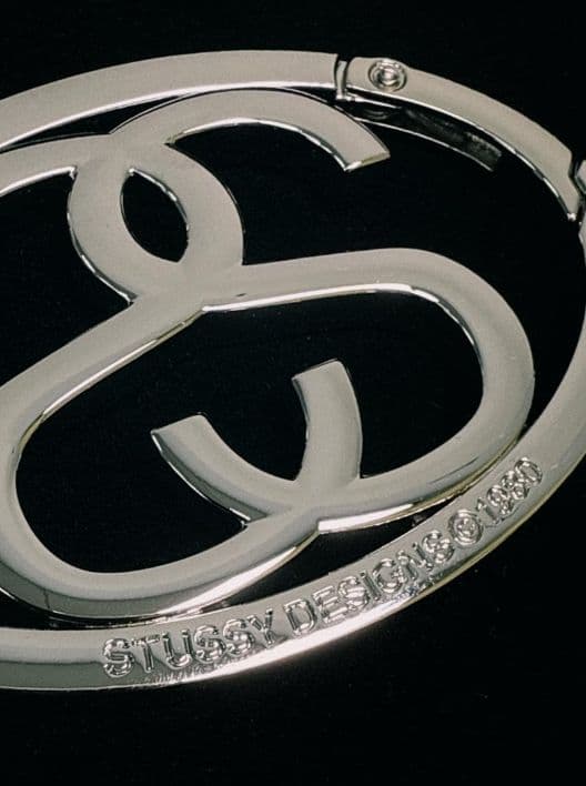 Stussy カラビナ SS LINK シルバー 未使用