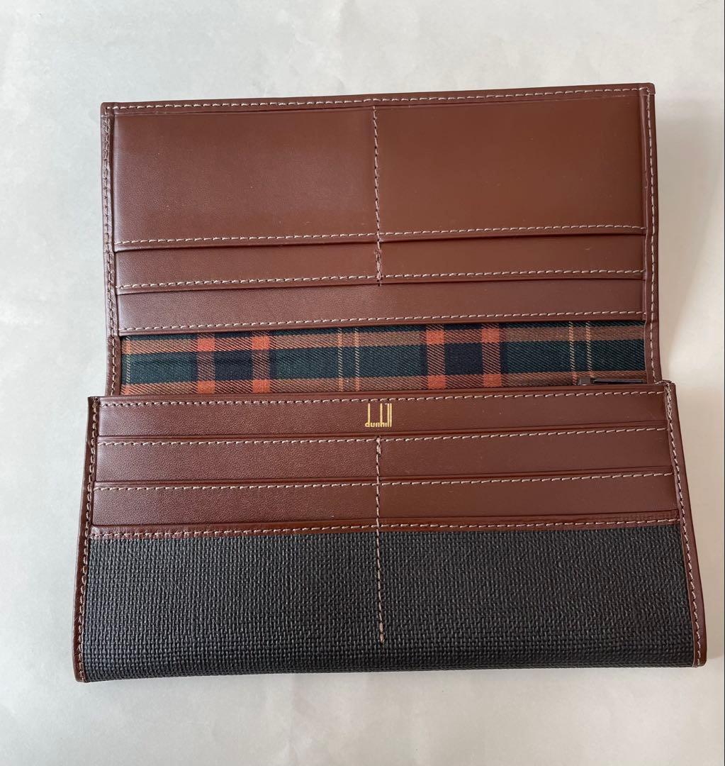 ダンヒル　ファスナー付き長財布