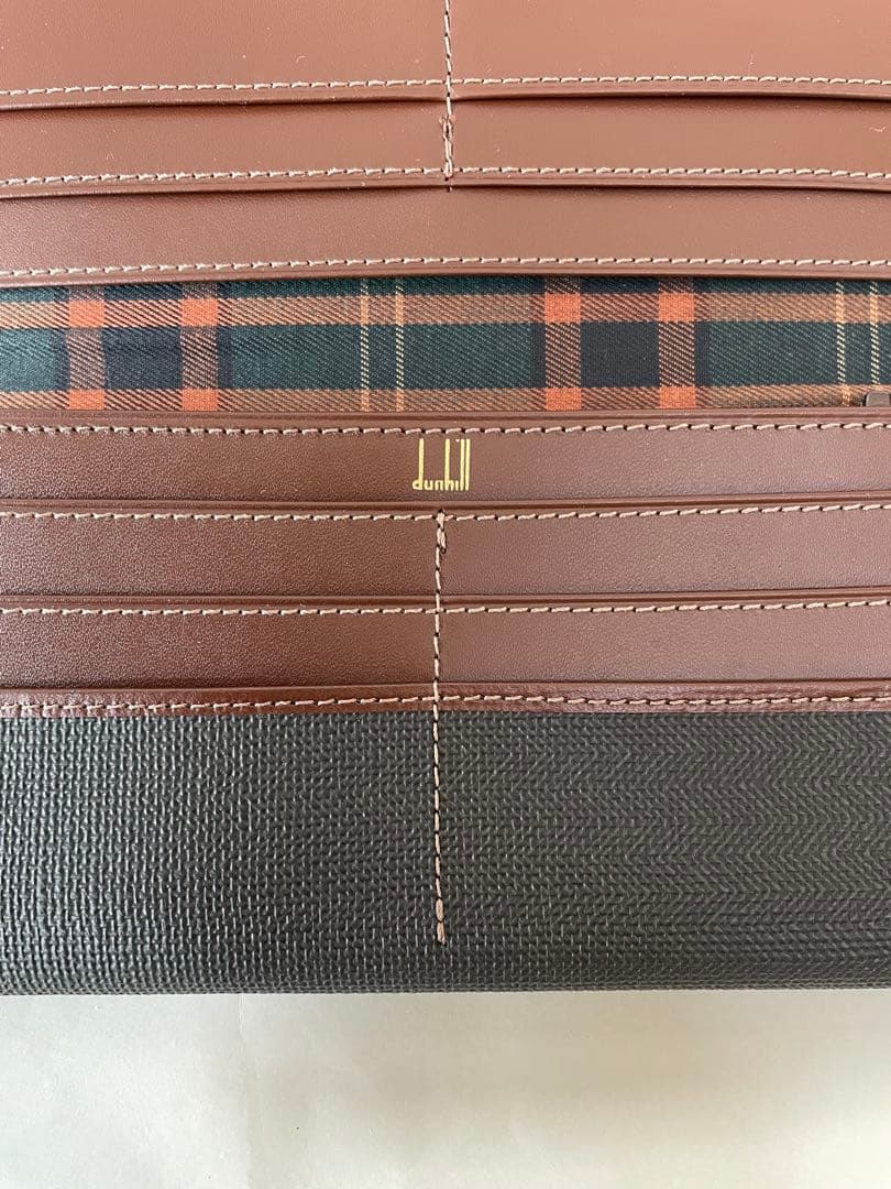 ダンヒル　ファスナー付き長財布