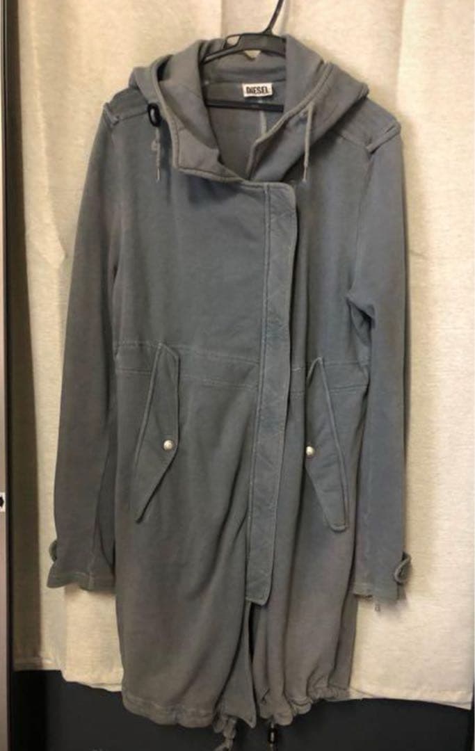 海月着用 DIESELコートy2kグランジLGB古着アーカイブダークコア希少