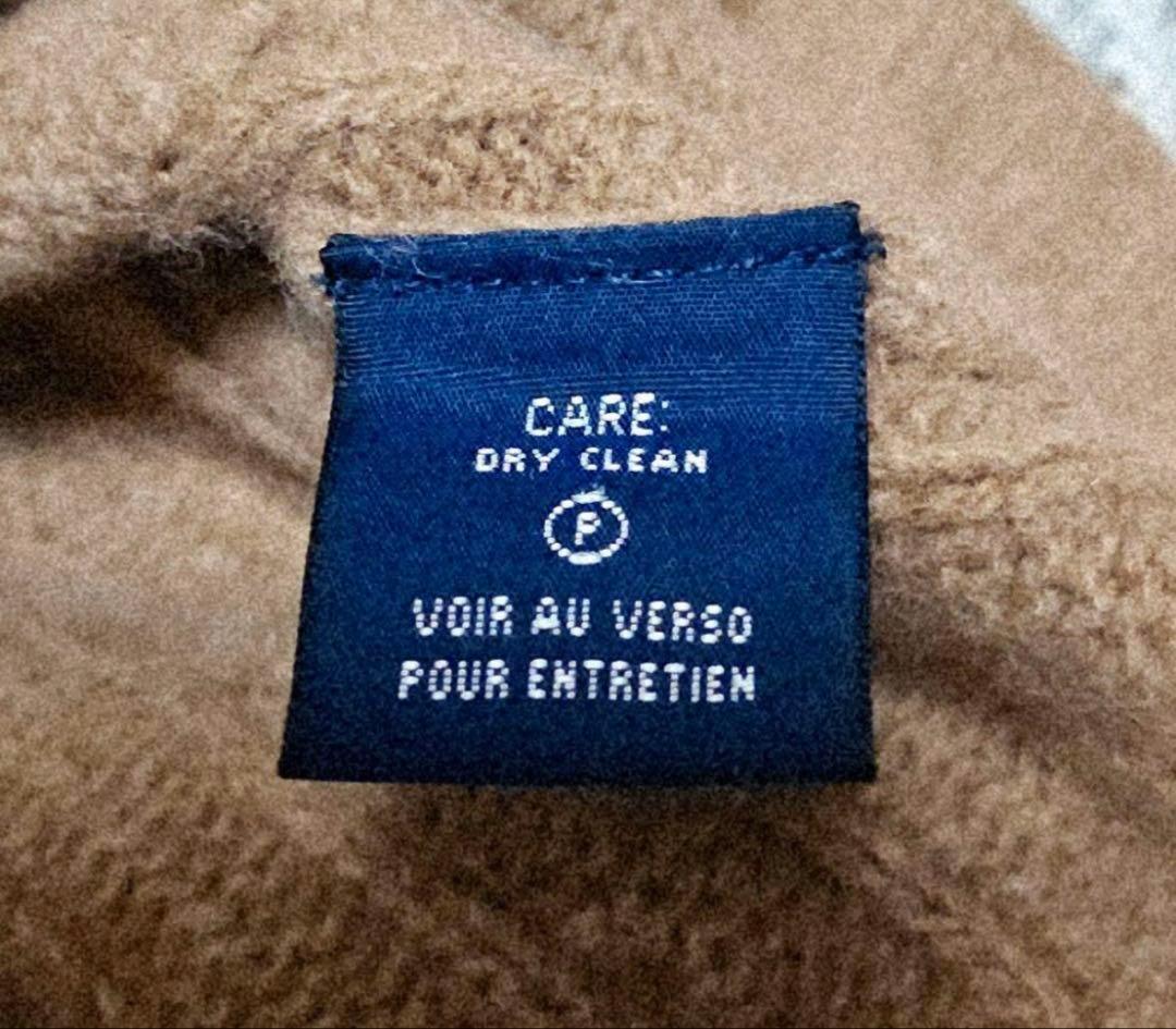 ラルフローレン　ケーブルニット　ポニーロゴ刺繍　カシミヤ混