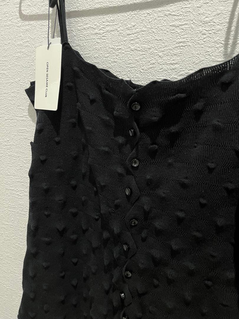 open sesame club ドリアンニットキャミソール