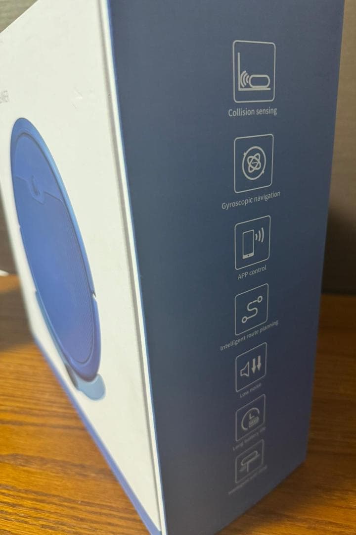 ロボット掃除機 本体 青