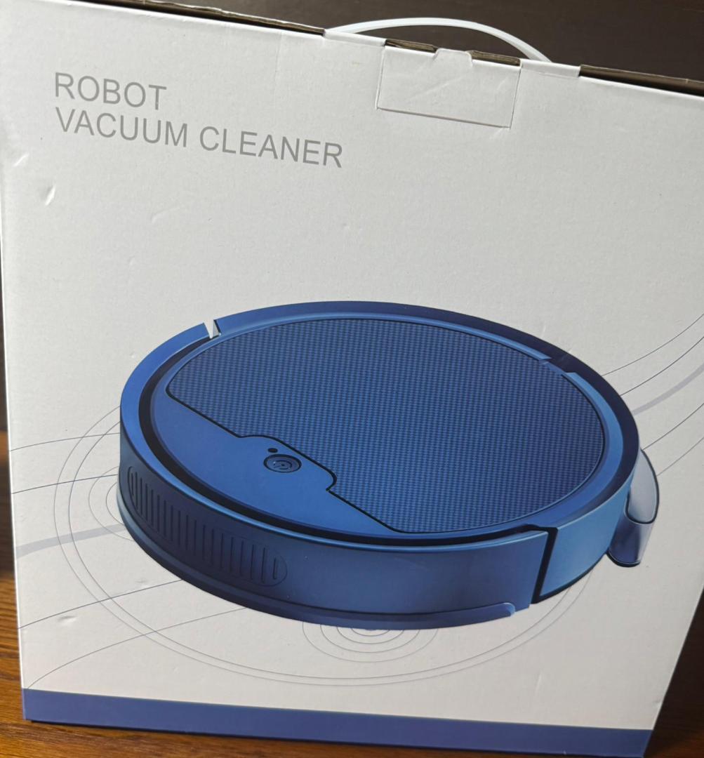 ロボット掃除機 本体 青