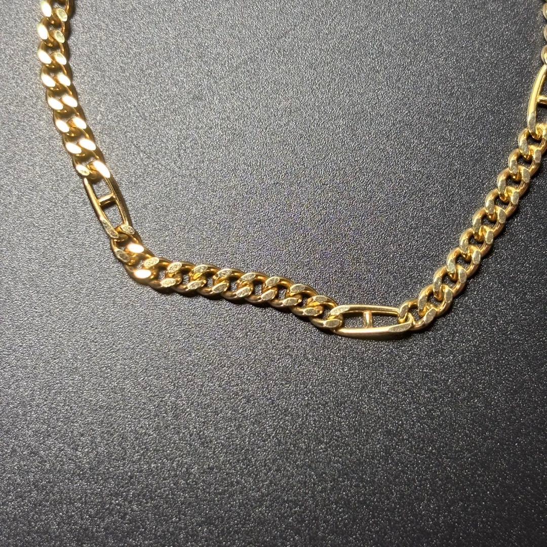 Dior ディオール　ブレスレット　CDロゴ　喜平　ゴールドチェーン