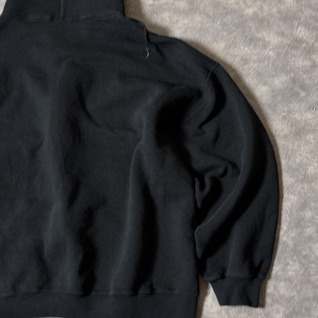 つ*う様 ラッセルアスレティック ジップパーカー ブラック XL メキシコ製 無