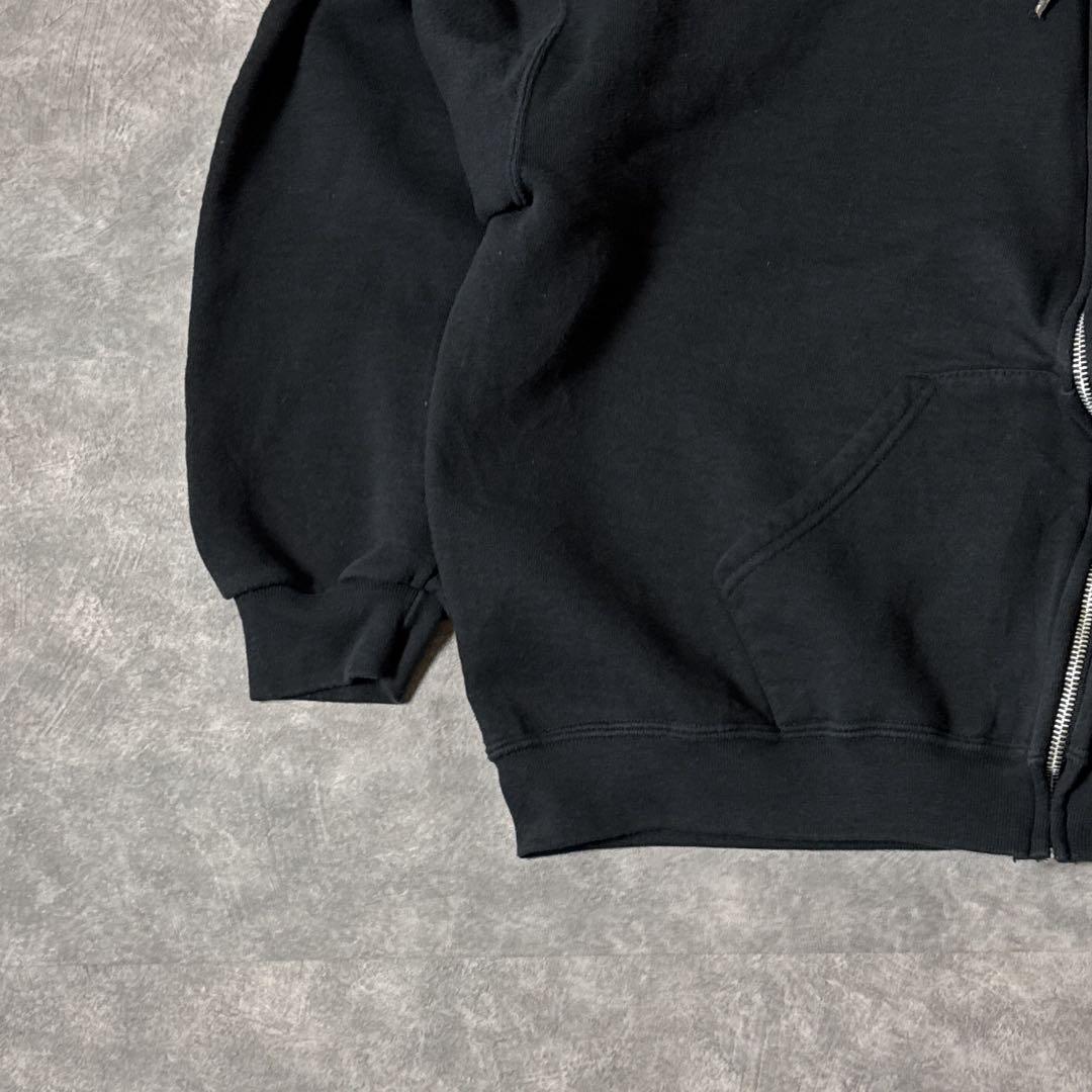 つ*う様 ラッセルアスレティック ジップパーカー ブラック XL メキシコ製 無