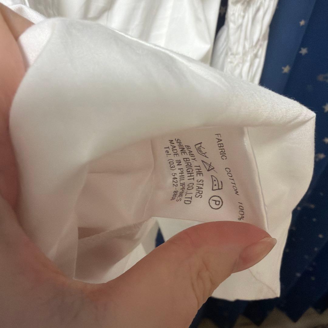 後ろピンタックブラウス　オフ白