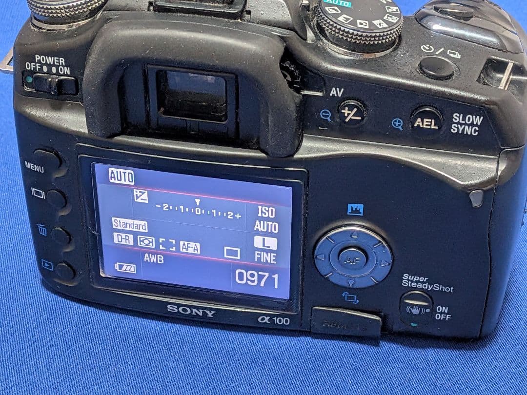 即購入可 完動品SONYデジ一眼カメラ6点セットα100DSLRA100