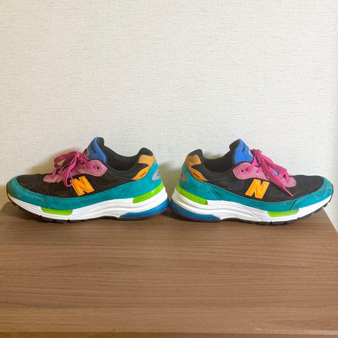 アルザス【希少】ニューバランス M992RE厚底ダッドスニーカー