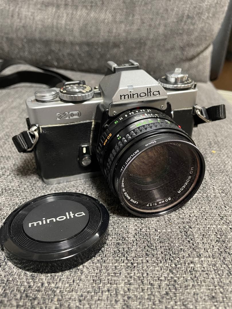 minolta XD 50mm f/1.7 一眼レフカメラ　昭和レトロ