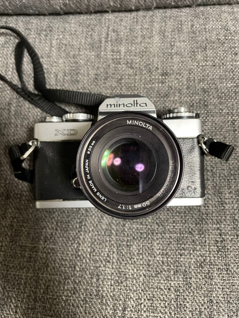 minolta XD 50mm f/1.7 一眼レフカメラ　昭和レトロ