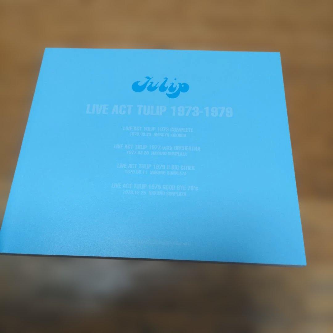 チューリップCD BOX 「LIVE ACT TULIP 1973-1979」