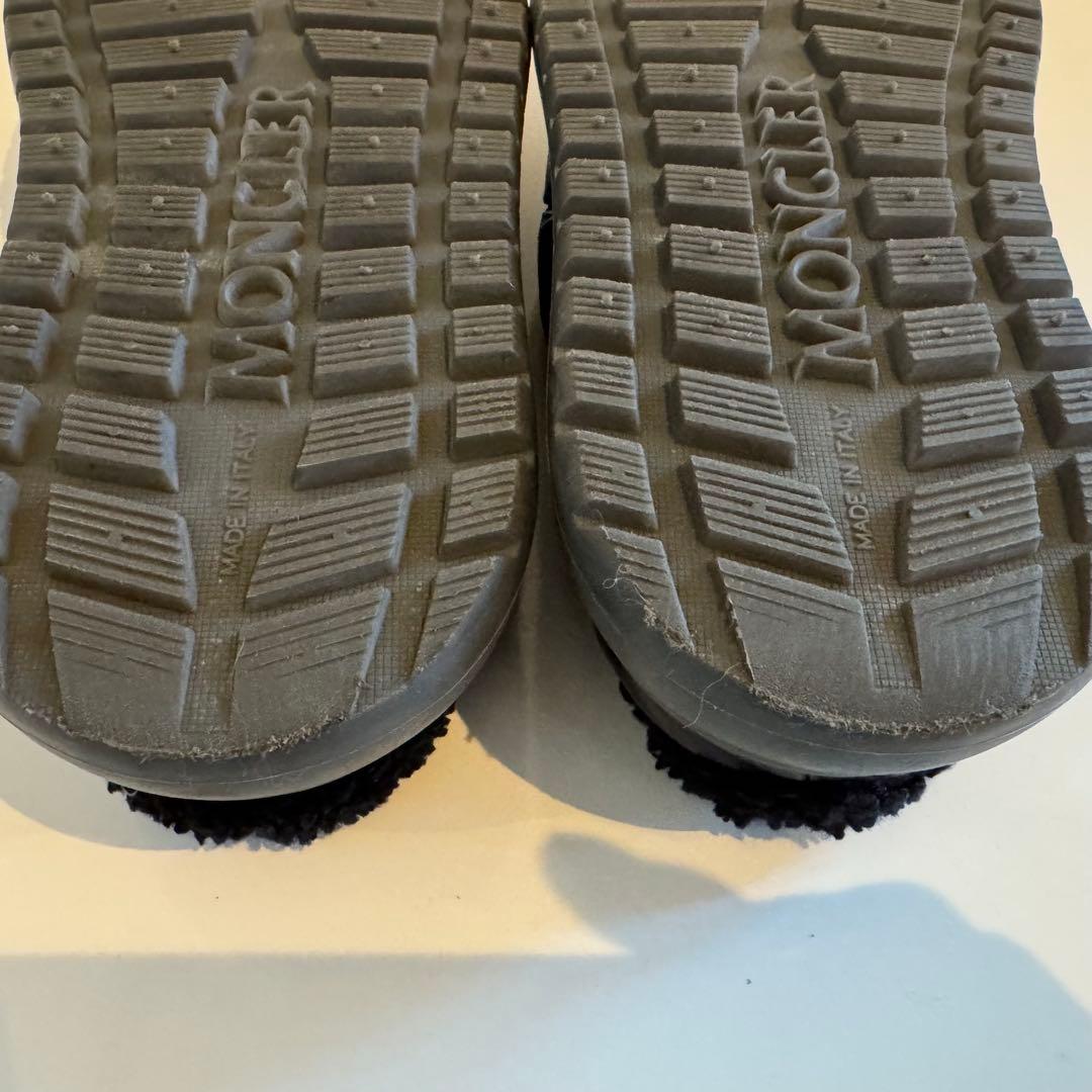 ★モンクレール ガイア サボ 黒 サンダル GAIA MONCLER 40