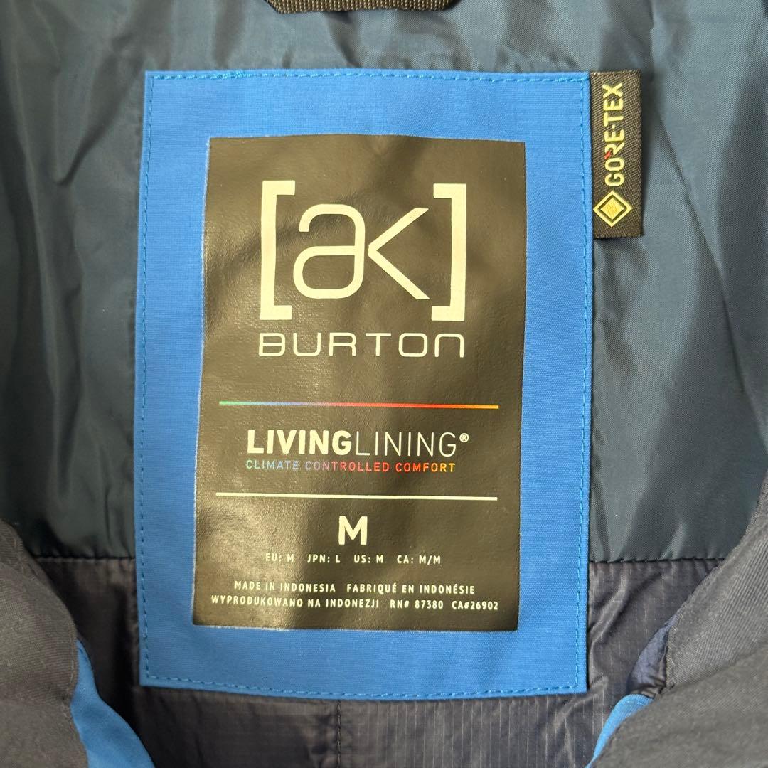 バートン AK GORE-TEX SWASH JK 日本L ブルー