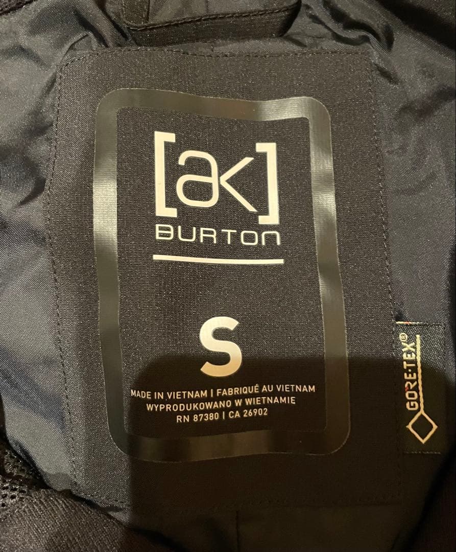 AK バートン サイクリックパンツ GTX ブラック パタゴニア アークテリクス