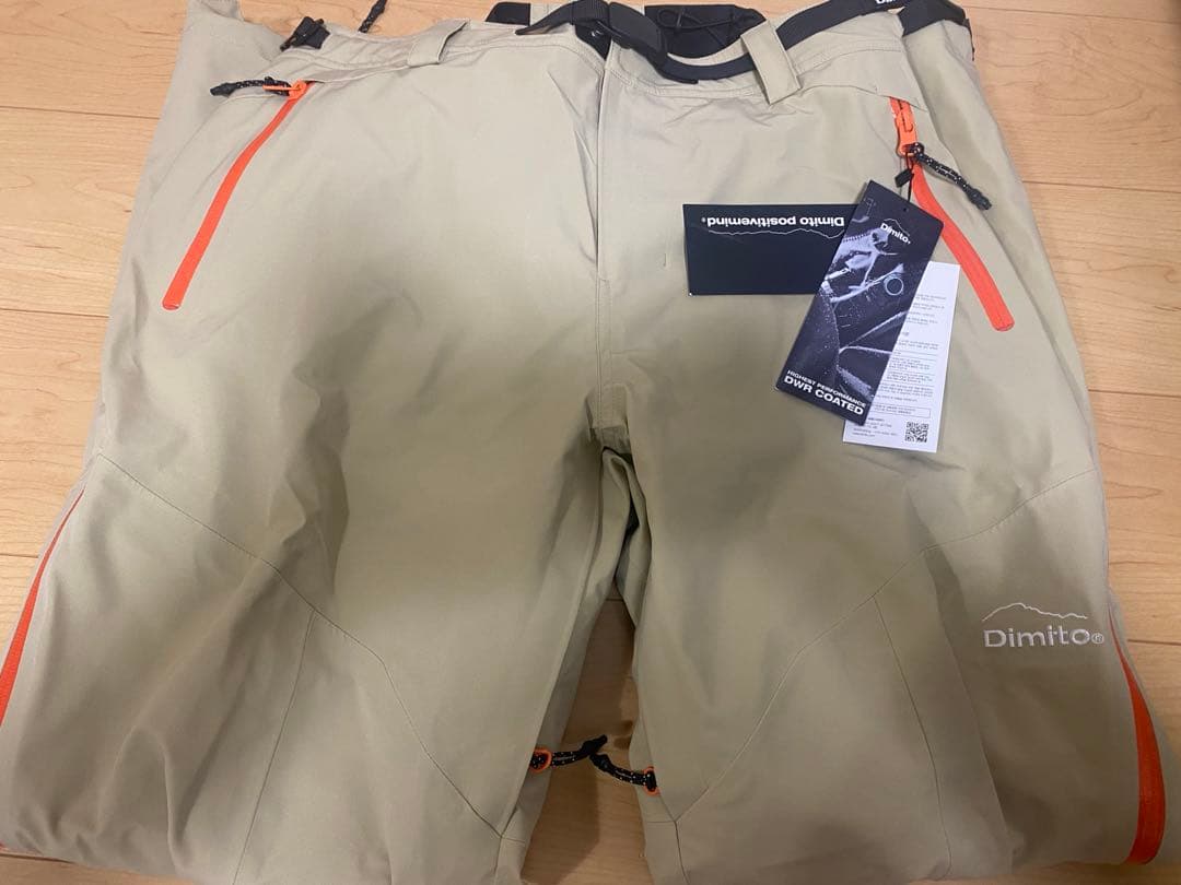 新品 Dimito LEVEL 2L FULL ZIP PANTS Lサイズ